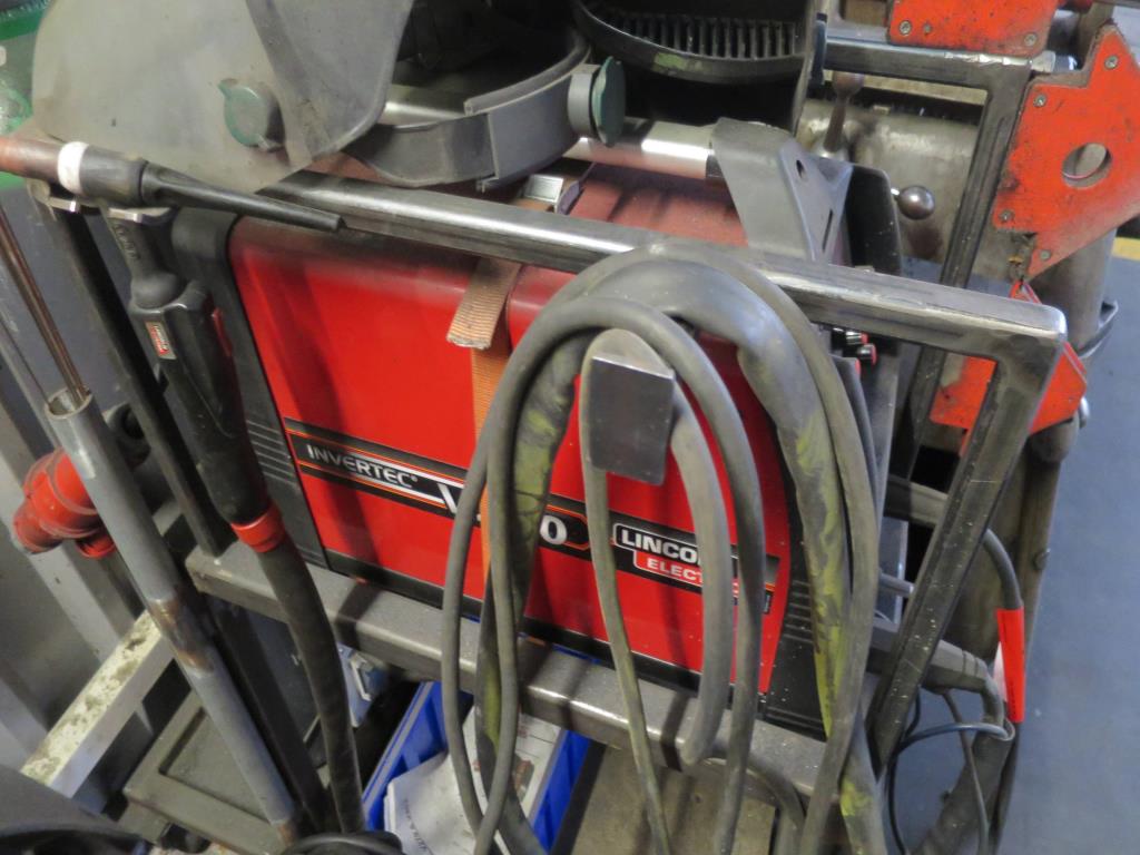 Used Lincoln Invertec V-270-T welding wheel for Sale (Auction Premium) | NetBid Industrial Auctions