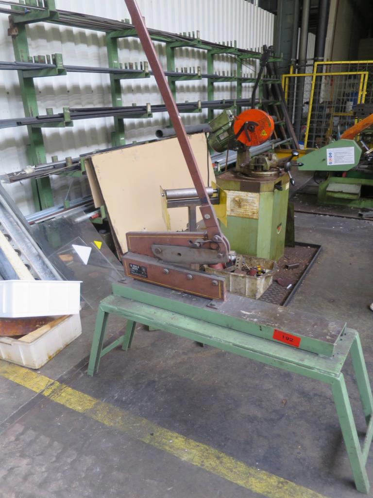 Used Peddinghaus Typ 2 BR4/300 hand lever sheet metal shear for Sale (Auction Premium) | NetBid Industrial Auctions