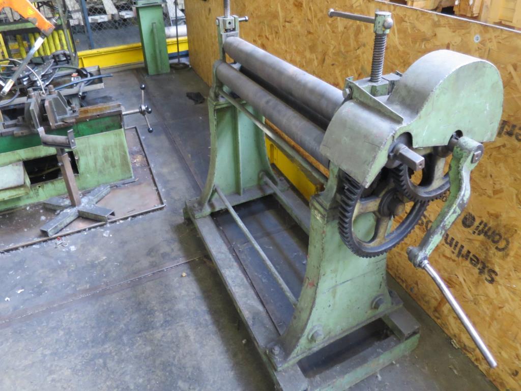 Used three-roller sheet metal bending machine for Sale (Auction Premium) | NetBid Industrial Auctions