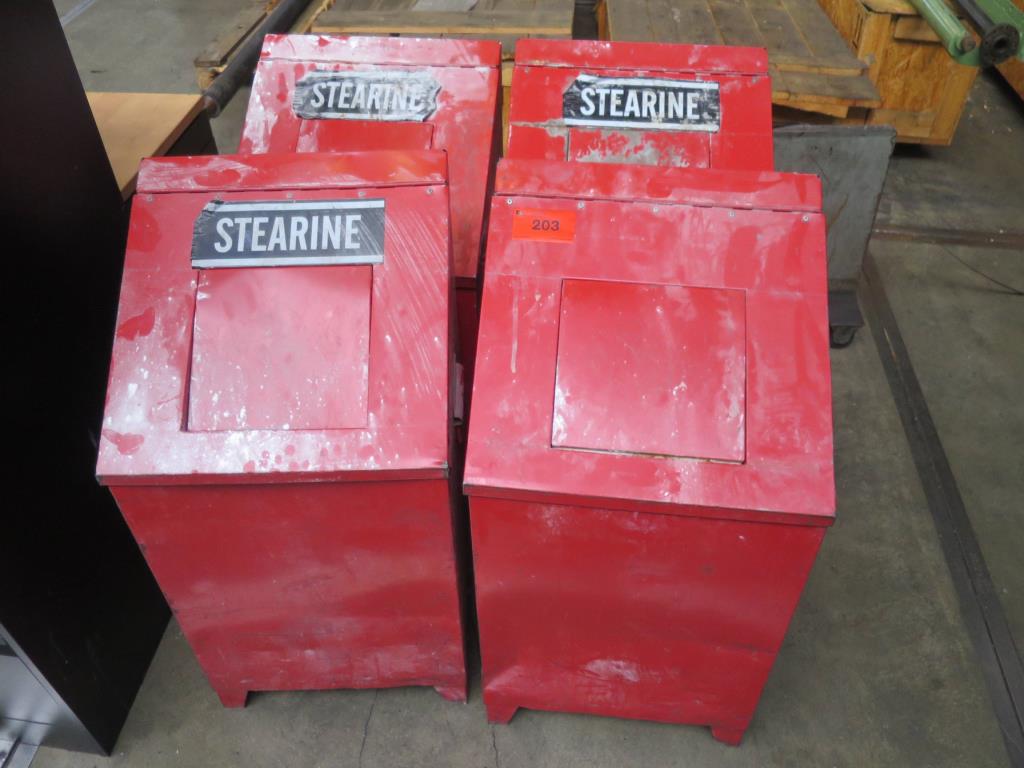 Used 4 waste containers for Sale (Auction Premium) | NetBid Industrial Auctions