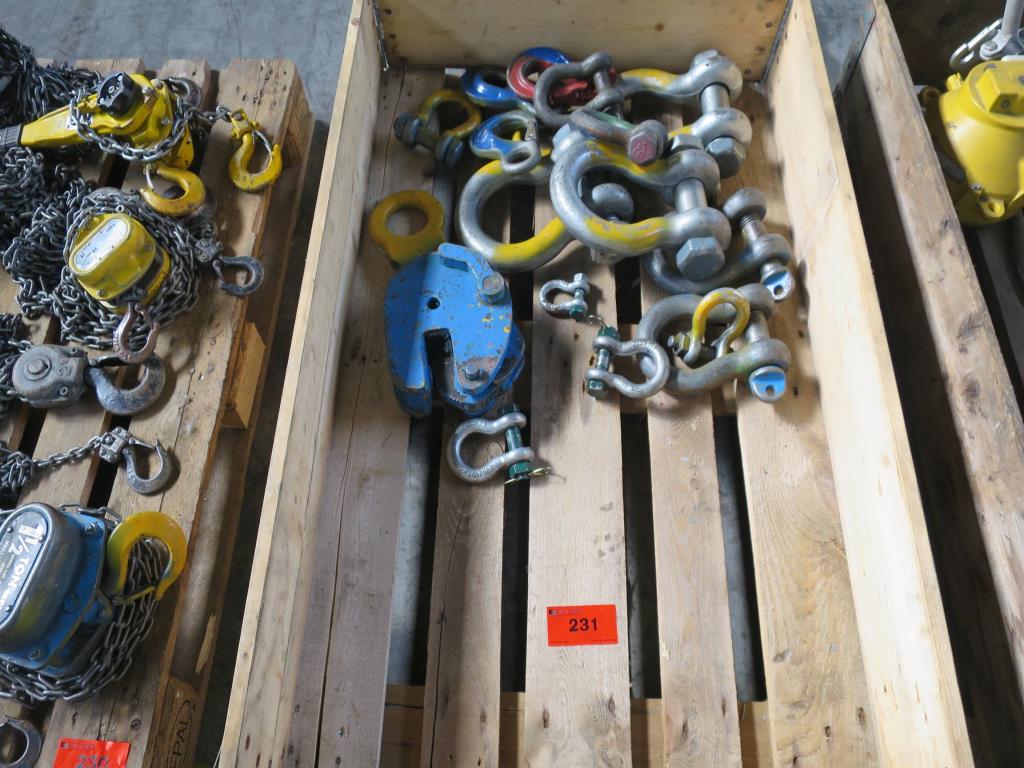 Used 1 Posten shackles for Sale (Auction Premium) | NetBid Industrial Auctions