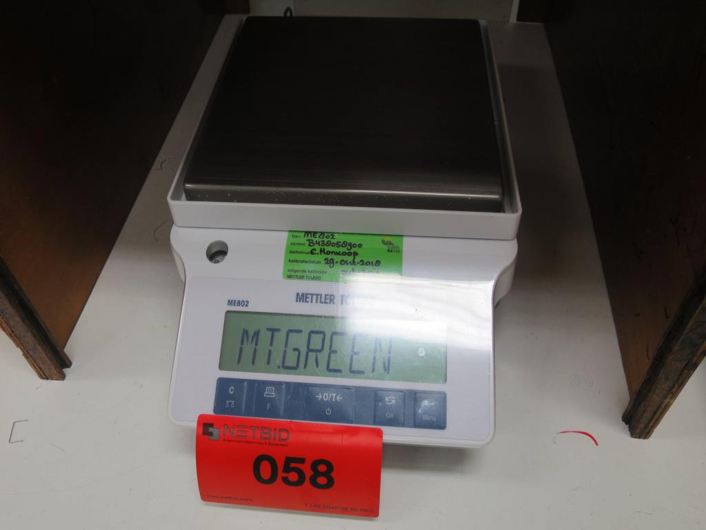 Used Mettler ME802 digital platform scale for Sale (Auction Premium) | NetBid Industrial Auctions