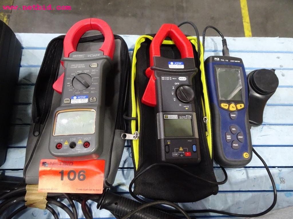 Used Voltkraft VC605 Current clamp meter for Sale (Auction Premium) | NetBid Industrial Auctions