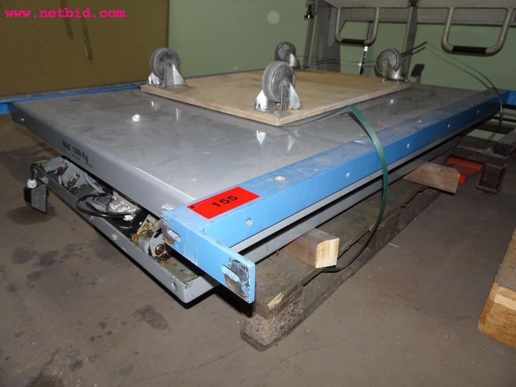 Used Scissor lift table for Sale (Auction Premium) | NetBid Industrial Auctions