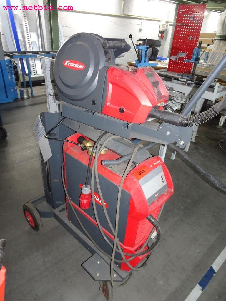 Used Fronius trans steel 3500  Gas-shielded arc welder for Sale (Auction Premium) | NetBid Industrial Auctions