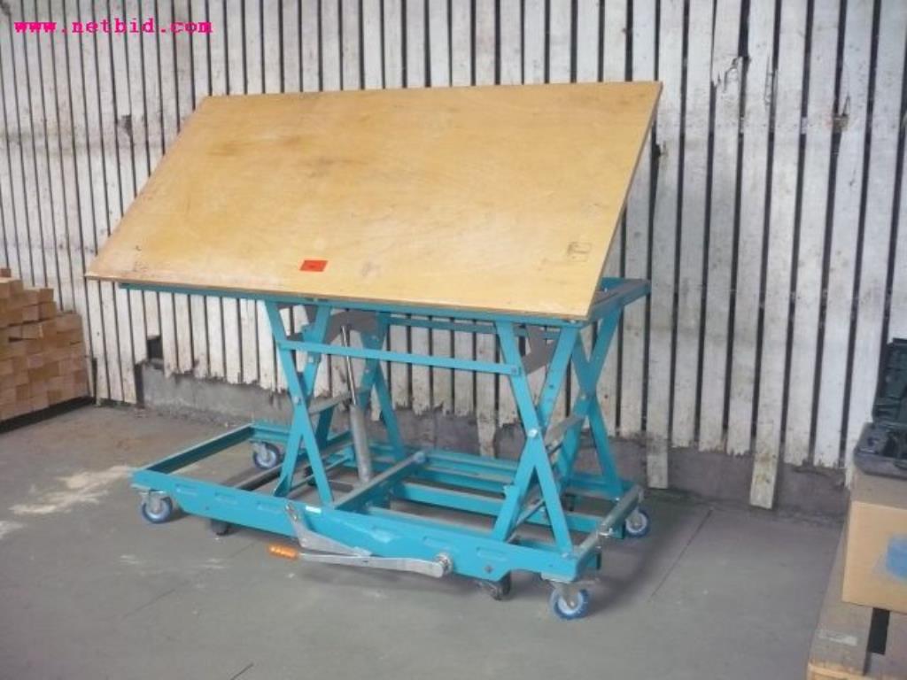 Used Beck Hydraulic scissor lift table for Sale (Auction Premium) | NetBid Industrial Auctions