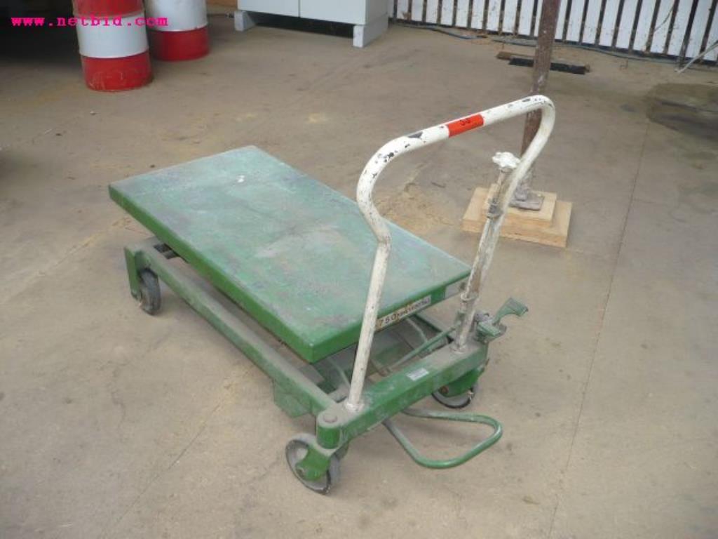 Used Bishamon Mobile scissor lift table for Sale (Auction Premium) | NetBid Industrial Auctions