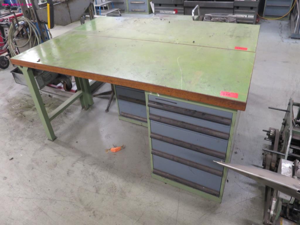 Used 2 deposit tables for Sale (Auction Premium) | NetBid Industrial Auctions