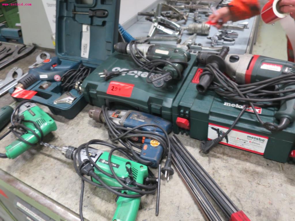Used Metabo/ Hitachi 5 hand drilling machines for Sale (Auction Premium) | NetBid Industrial Auctions