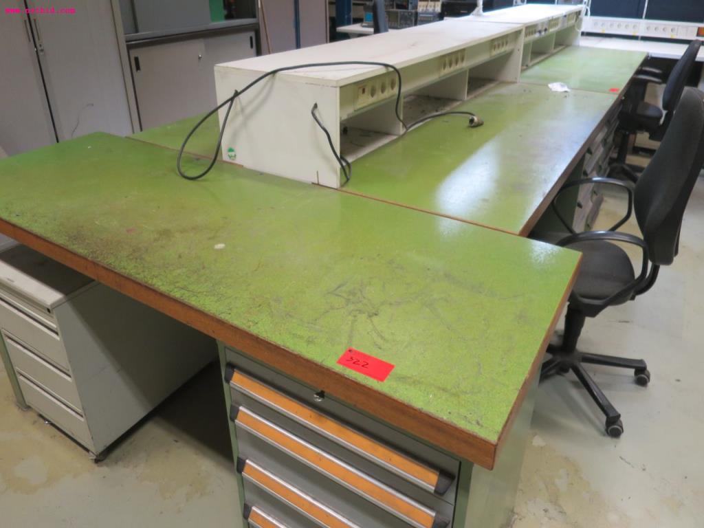 Used 4 workbenches for Sale (Auction Premium) | NetBid Industrial Auctions