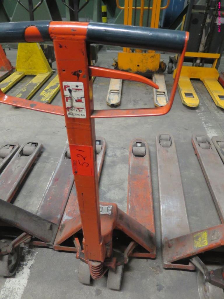 Used hand-guided pallet lift truck for Sale (Auction Premium) | NetBid Industrial Auctions