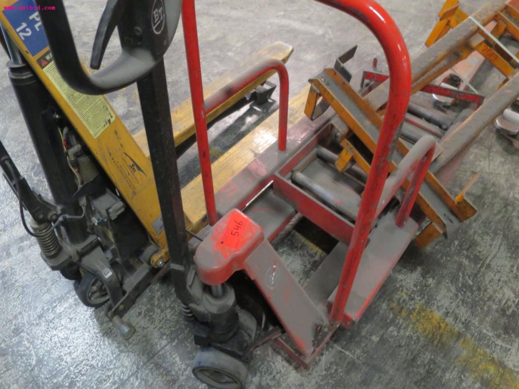 Used hand-guided pallet lift truck for Sale (Auction Premium) | NetBid Industrial Auctions