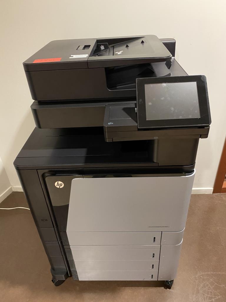 Used Hp Color LaserJet Maneged Flow MFP M880m Hp Color LaserJet for Sale (Auction Premium) | NetBid Slovenija