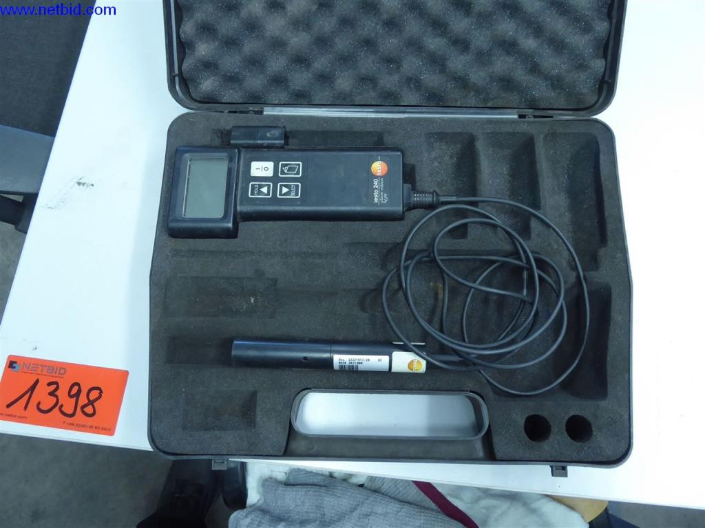 Used Testo 240 Measuring device for Sale (Auction Premium 