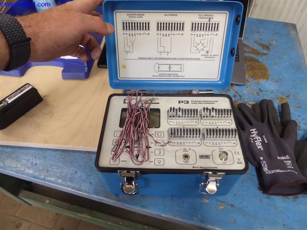 Used Micro-Measurements P3 Strain Indicator and Recorder Naprava za merjenje obremenitve for Sale (Auction Premium) | NetBid Slovenija