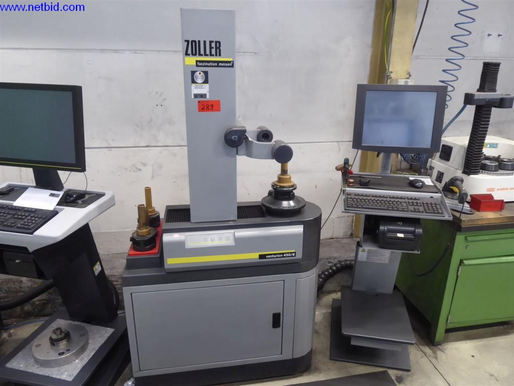 Used Zoller Venturion 450/6 Tool presetting device for Sale (Online Auction) | NetBid Industrial Auctions