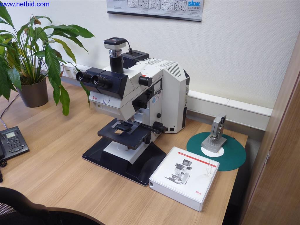 Used Leica DMRM Infrared inspection microscope for Sale (Online Auction) | NetBid Industrial Auctions