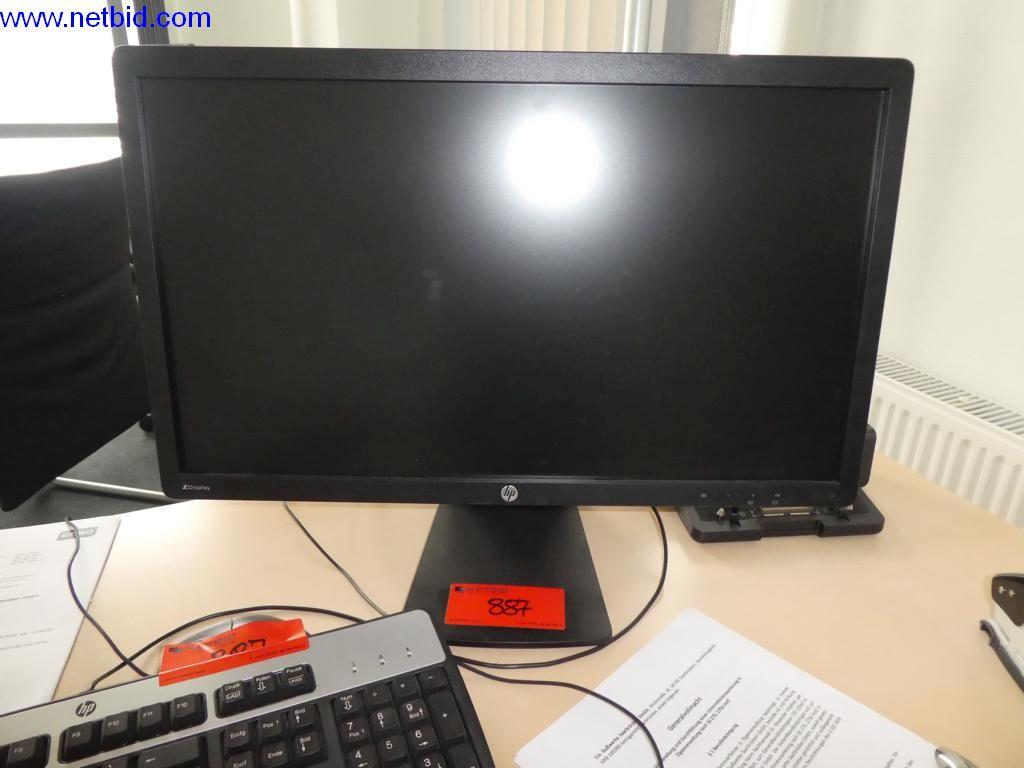 Used HP 23" monitor for Sale (Online Auction) | NetBid Industrial Auctions