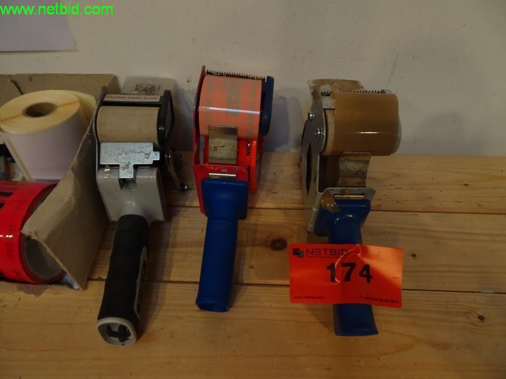 Used Parcel tape dispenser (surcharge subject to change!) for Sale (Auction Premium) | NetBid Industrial Auctions