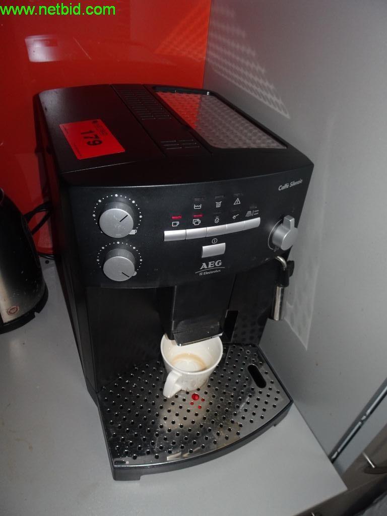 Used AEG Caffe Silenzio Fully automatic coffee machine (surcharge subject to change!) for Sale (Auction Premium) | NetBid Industrial Auctions