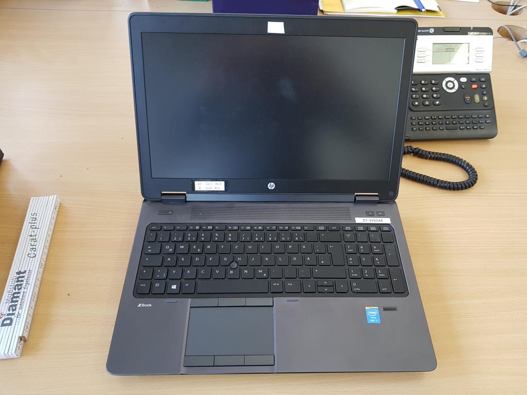 Used HP ZBook 15  Prenosni računalnik s torbo for Sale (Auction Premium) | NetBid Slovenija