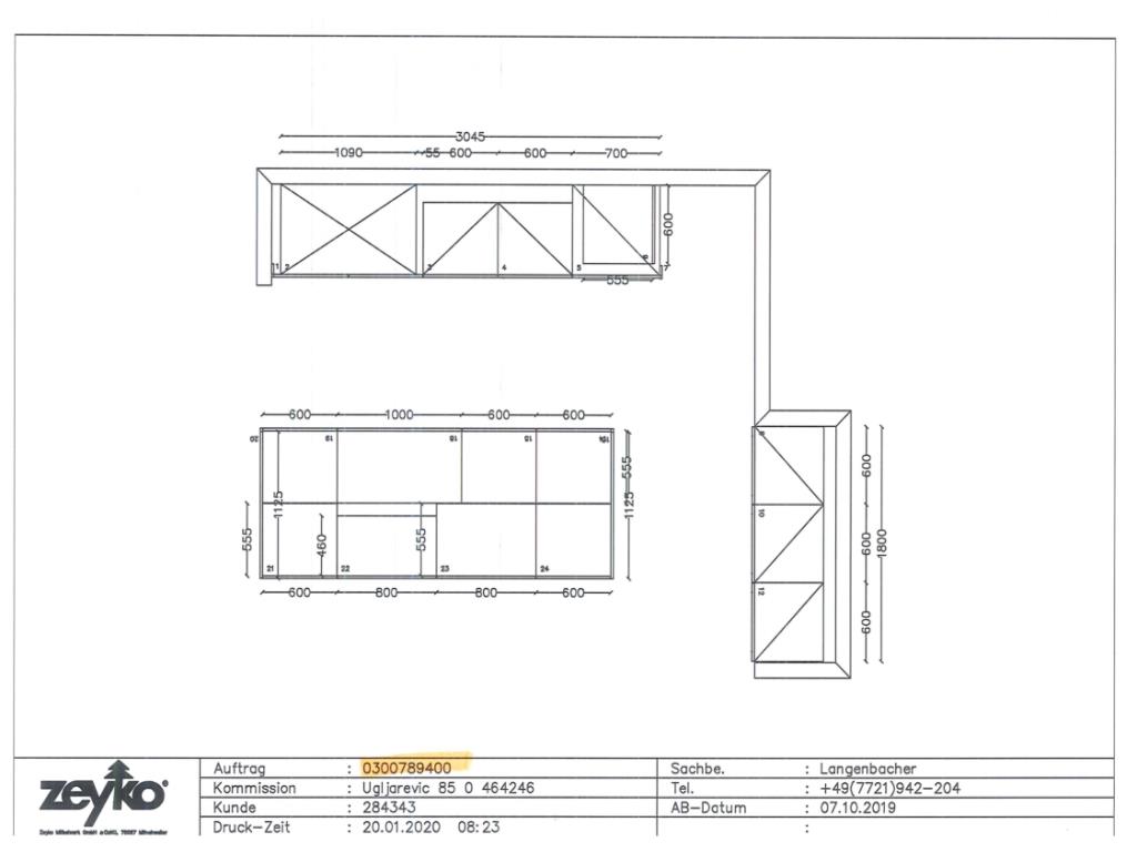 Used Zeyko Forum GL VKW-GlKF Kitchen for Sale (Online Auction) | NetBid Industrial Auctions