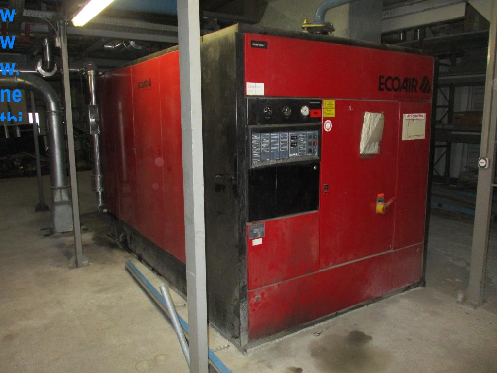 Used Ecoair D 220/8 Screw compressor (5) - Surcharge subject to change! for Sale (Auction Premium) | NetBid Industrial Auctions