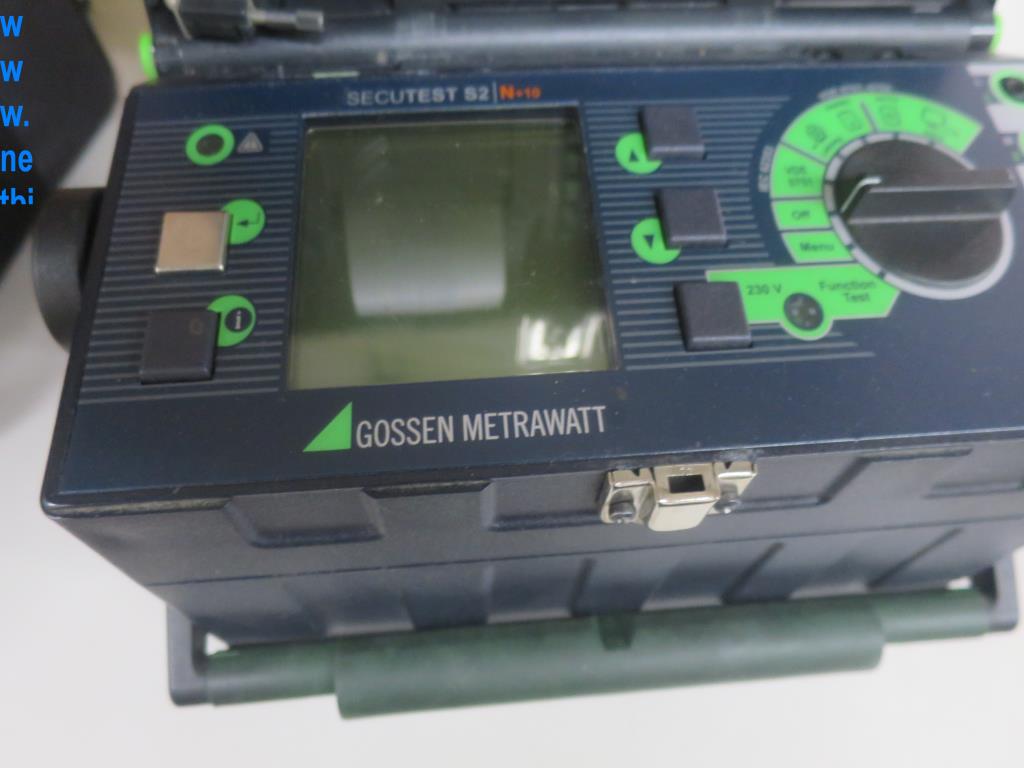 Used Gossen Secutest S2/N+10 Tester aparatov for Sale (Auction Premium) | NetBid Slovenija