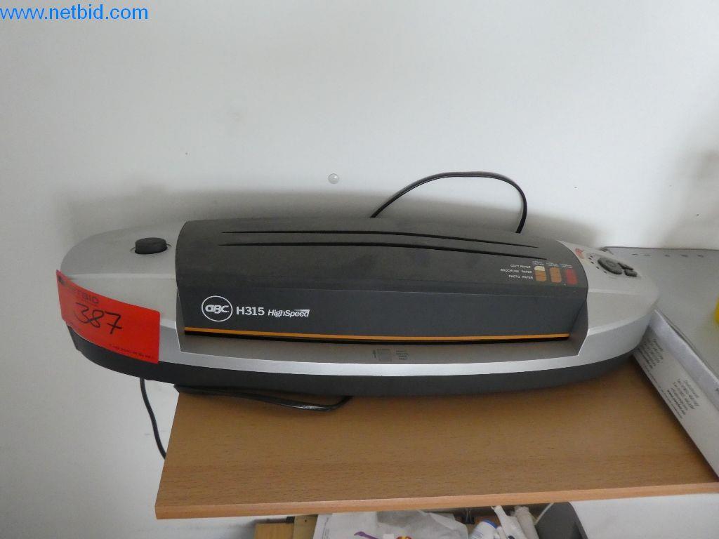 Used GBC  H315 Laminator for Sale (Auction Premium) | NetBid Slovenija