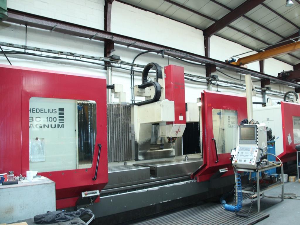 Used HEDELIUS BC100PM/3500 3-osni obdelovalni center CNC for Sale (Online Auction) | NetBid Slovenija