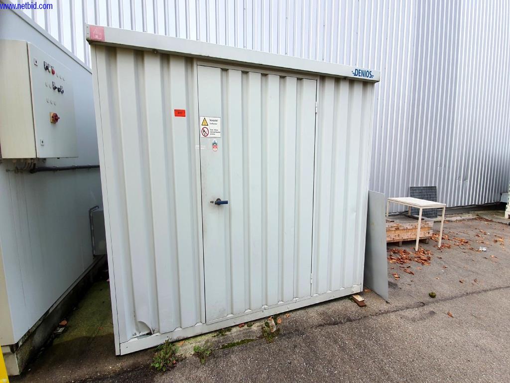 Denios Gefahrstoffcontainer gebraucht kaufen (Online Auction) | NetBid Industrie-Auktionen