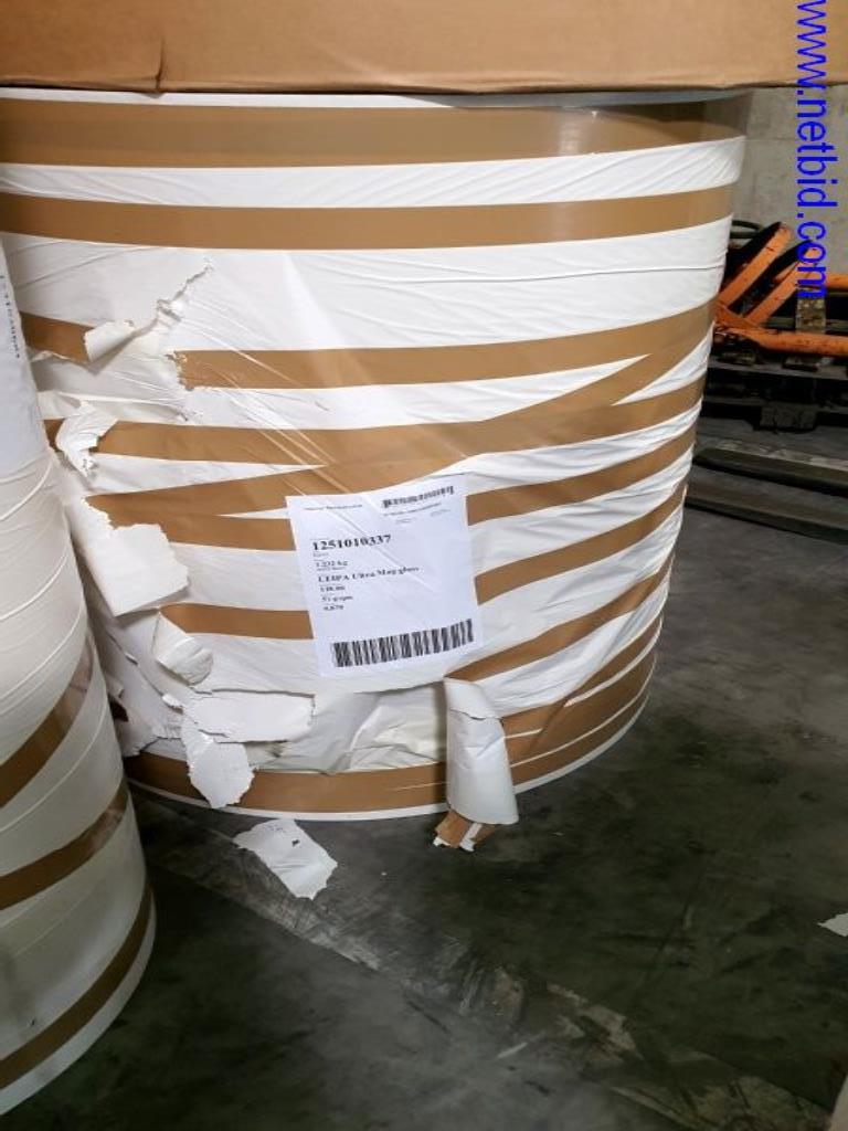 Used Leipa Ultramaggloss 1251010337 Paper roll for Sale (Online Auction) | NetBid Industrial Auctions