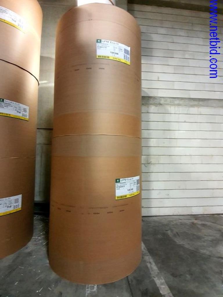 Used UPM 12C09 2 Paper rolls for Sale (Online Auction) | NetBid Industrial Auctions