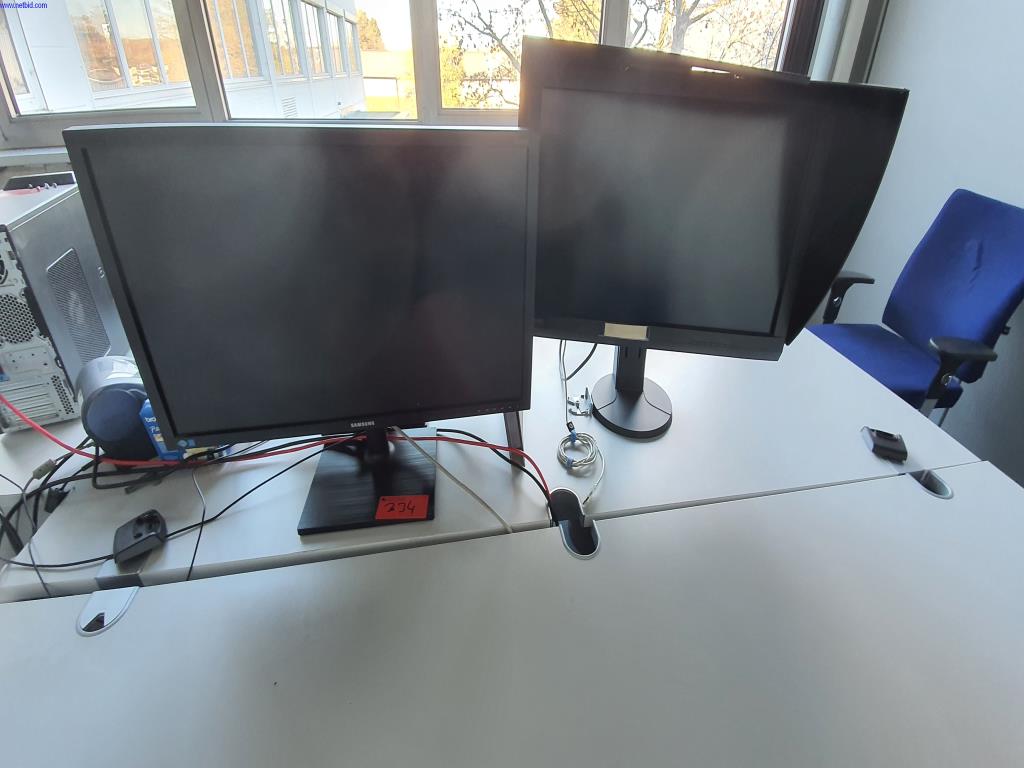 Used Eizo/Samsung 2 27" monitors for Sale (Auction Premium) | NetBid Industrial Auctions