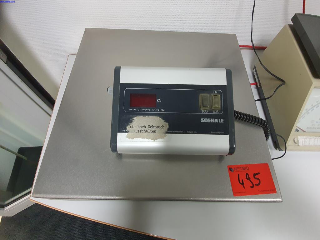 Used Soehnle Platform digital scale for Sale (Auction Premium) | NetBid Industrial Auctions