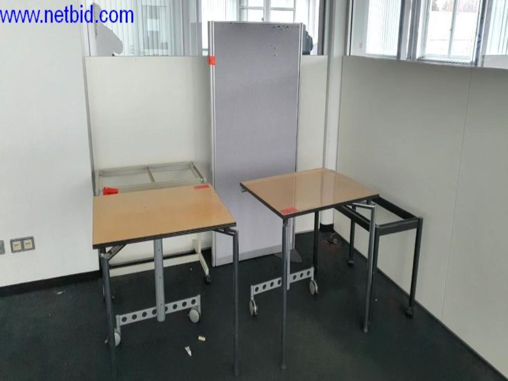 Used 2 mobile printing tables for Sale (Auction Premium) | NetBid Industrial Auctions