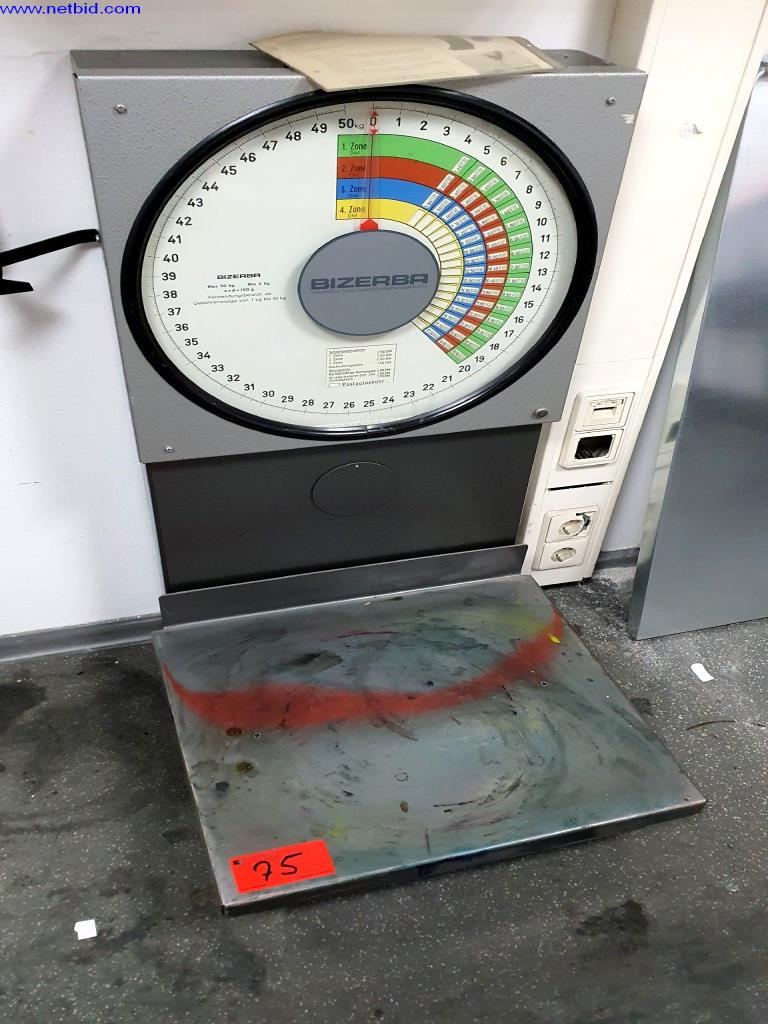 Used Bizerba Platform pointer scale for Sale (Auction Premium) | NetBid Industrial Auctions