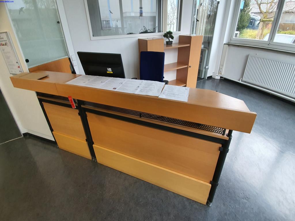 Used Reception counter for Sale (Auction Premium) | NetBid Industrial Auctions