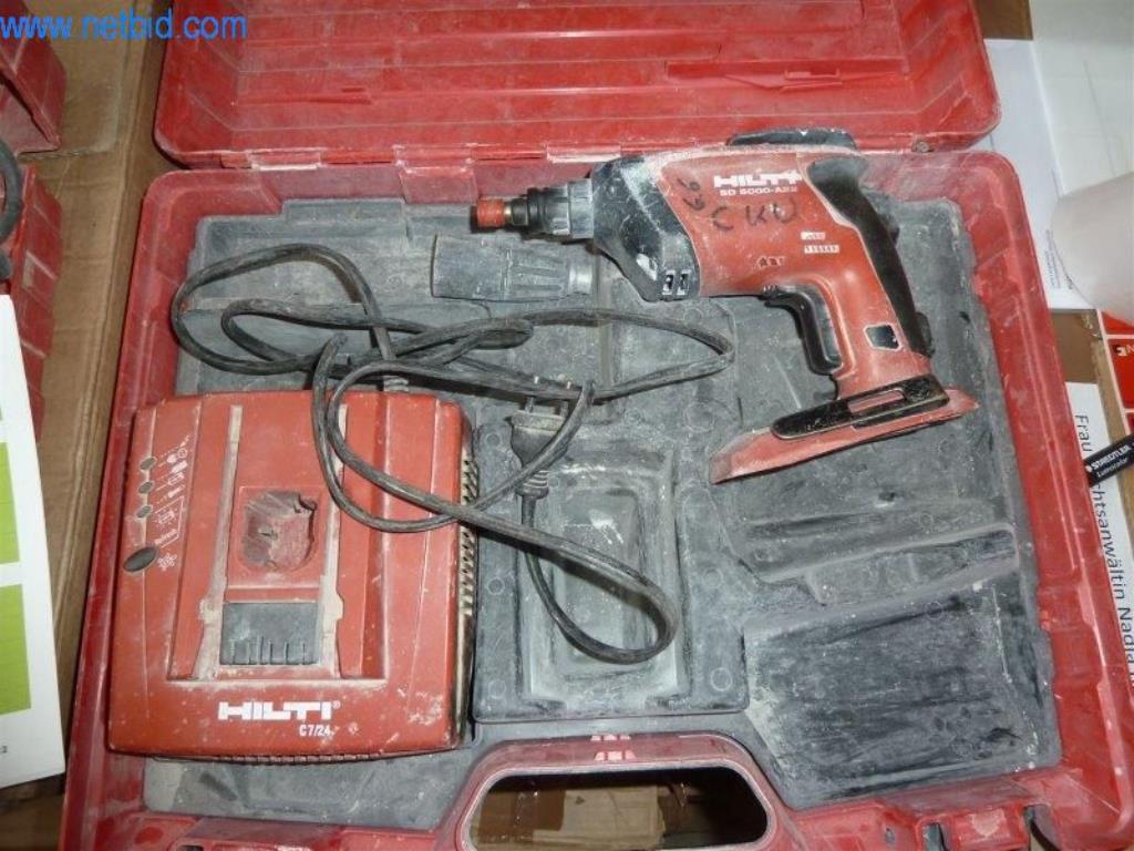 Used Hilti SD 5000-A22 Akku-Trockenbauschrauber for Sale (Auction Premium) | NetBid Industrial Auctions