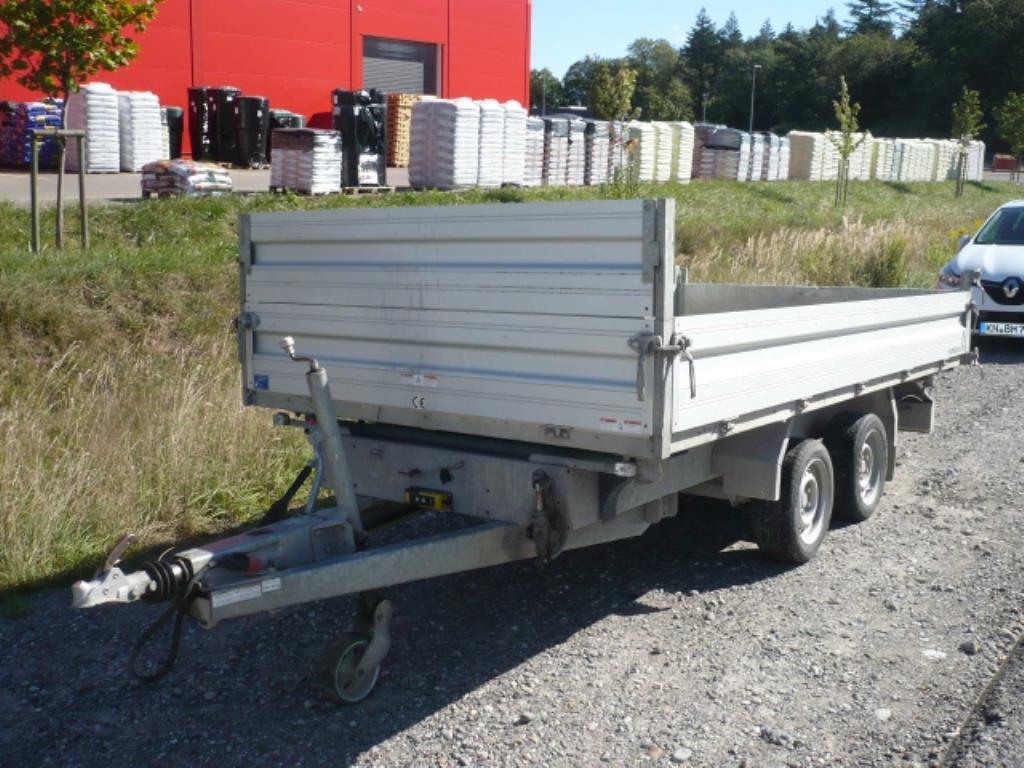 Used Humbaur 3500.37 2016 Avtomobilski tandemski tristranski samovoz for Sale (Online Auction) | NetBid Slovenija