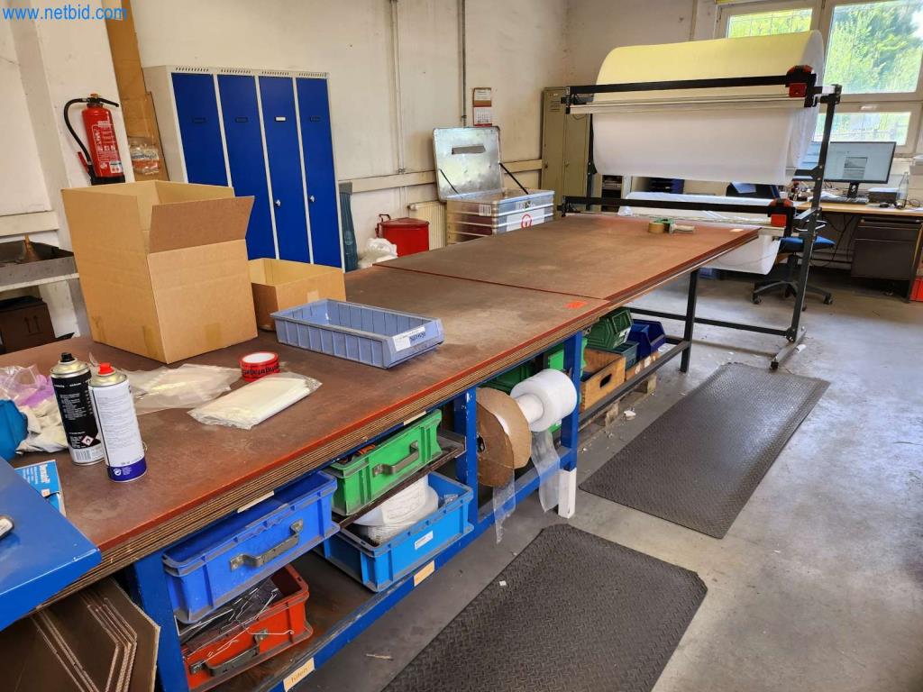 Used 2 Work tables for Sale (Auction Premium) | NetBid Industrial Auctions