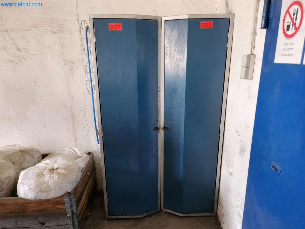 Used 2 Sheet steel cabinets for Sale (Auction Premium) | NetBid Industrial Auctions