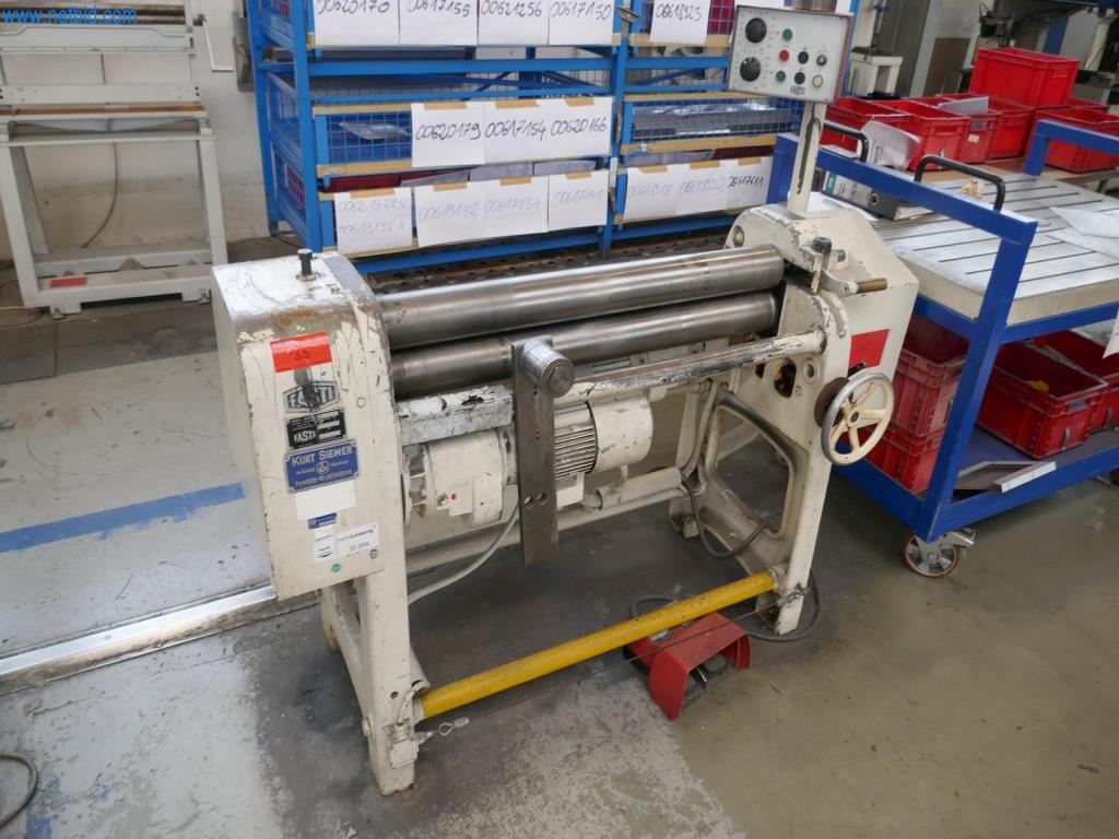 Used Fasti 104-10-3 3-roll round bending machine for Sale (Auction Premium) | NetBid Industrial Auctions