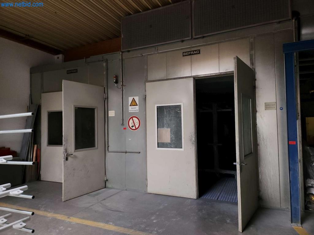 Used Painting/drying room combination for large parts for Sale (Auction Premium) | NetBid Industrial Auctions