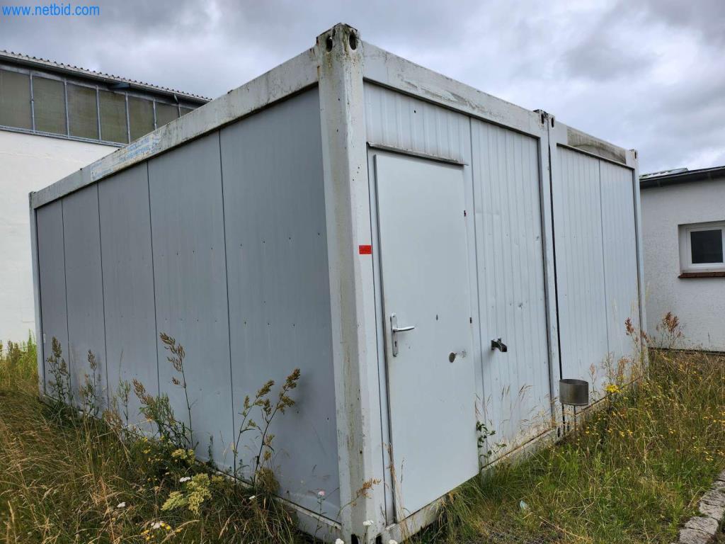 Used 2 20" office container for Sale (Auction Premium) | NetBid Industrial Auctions
