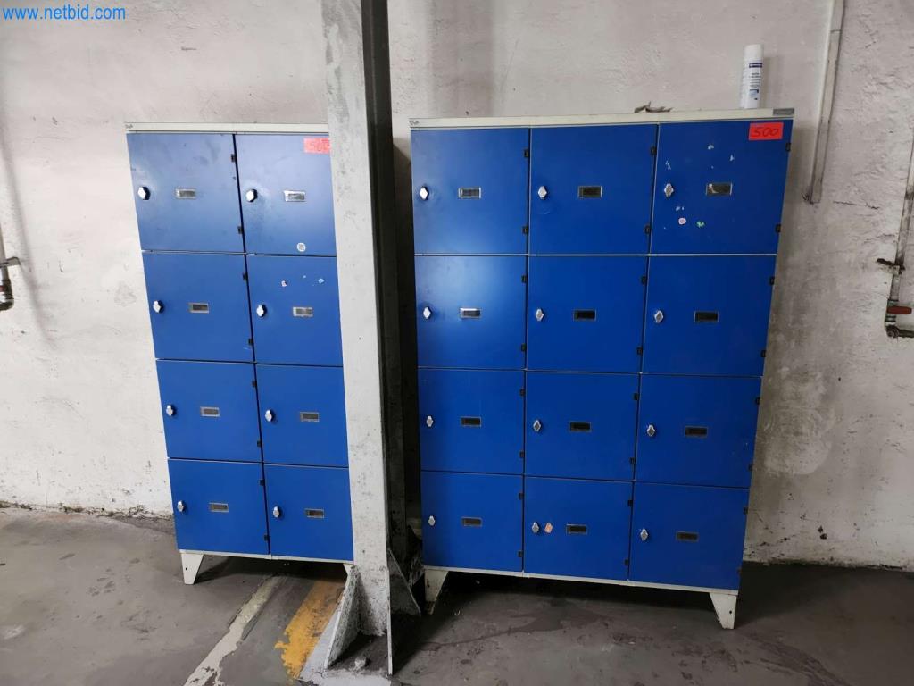 2 Kluisjes voor personeel gebruikt kopen (Auction Premium) | NetBid industriële Veilingen