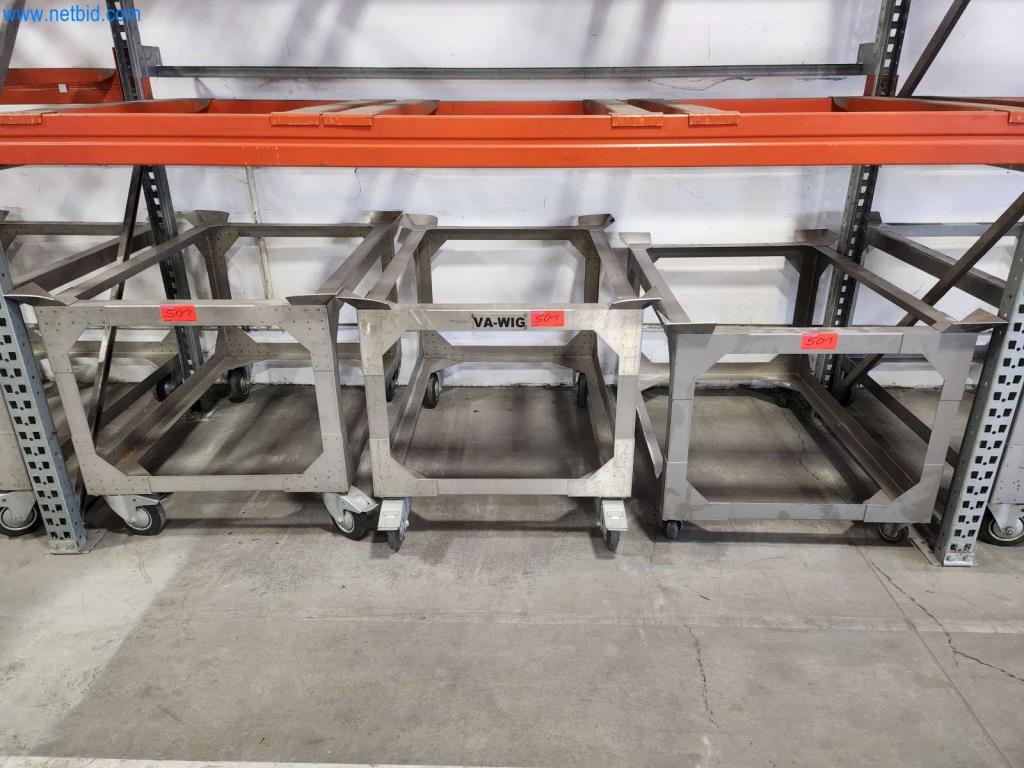 Used 3 mobile. pallet racks for Sale (Auction Premium) | NetBid Industrial Auctions