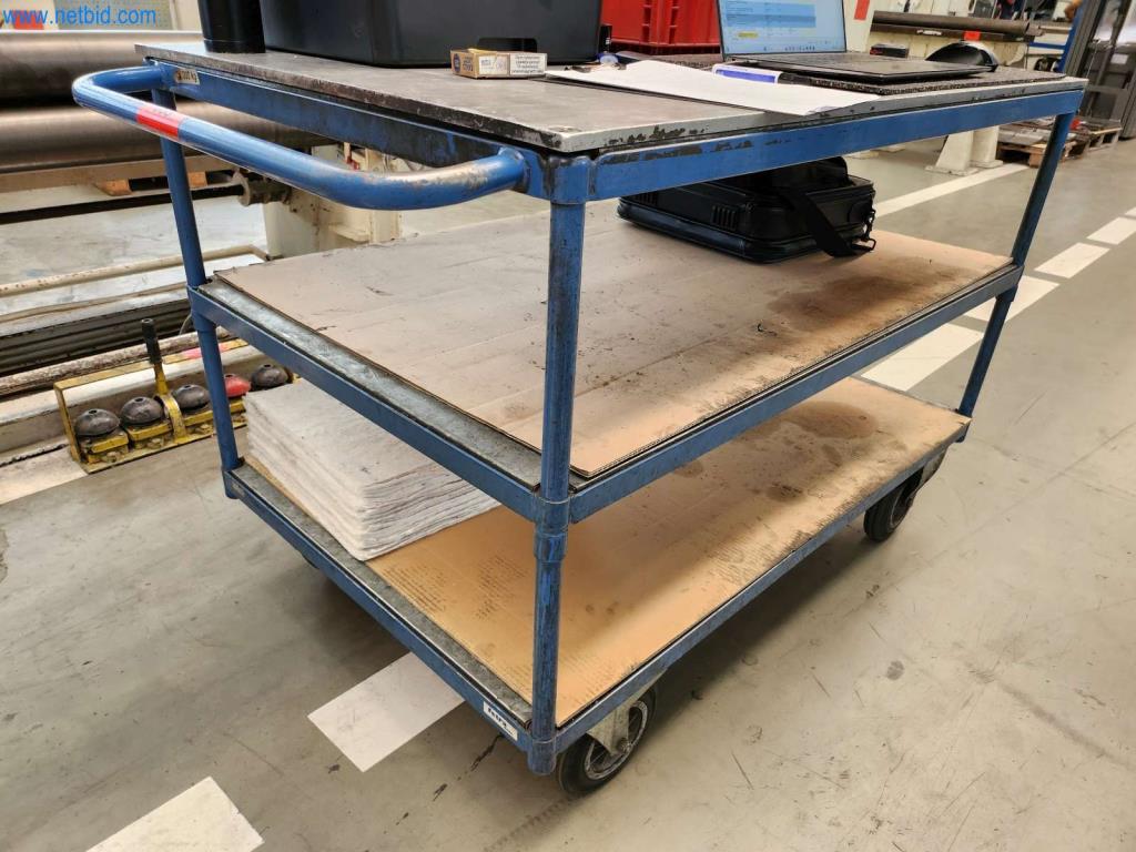 Used Fetra 3 Shelf trolley for Sale (Trading Premium) | NetBid Industrial Auctions