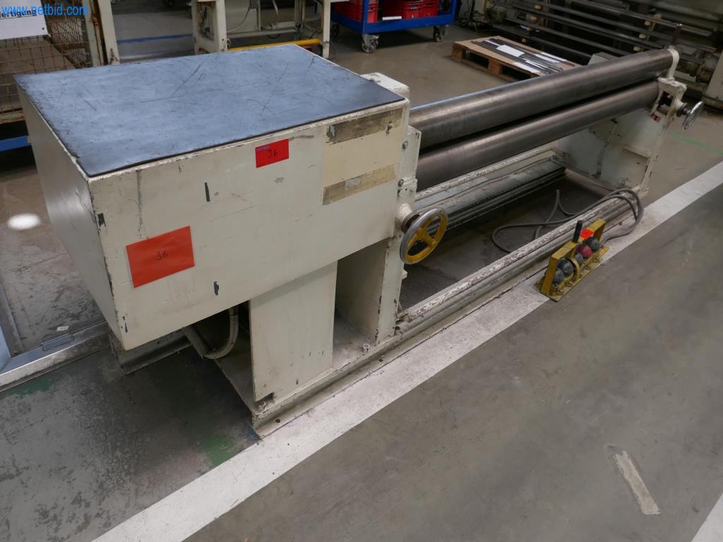Used Schäfer SRMASY 3-roll round bending machine for Sale (Auction Premium) | NetBid Industrial Auctions