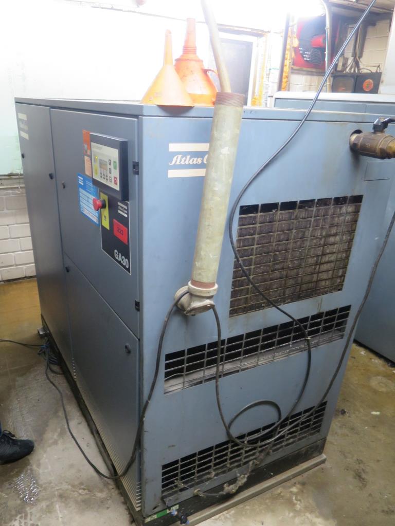 Used Atlas Copco GA30 Vijačni kompresor for Sale (Auction Premium) | NetBid Slovenija